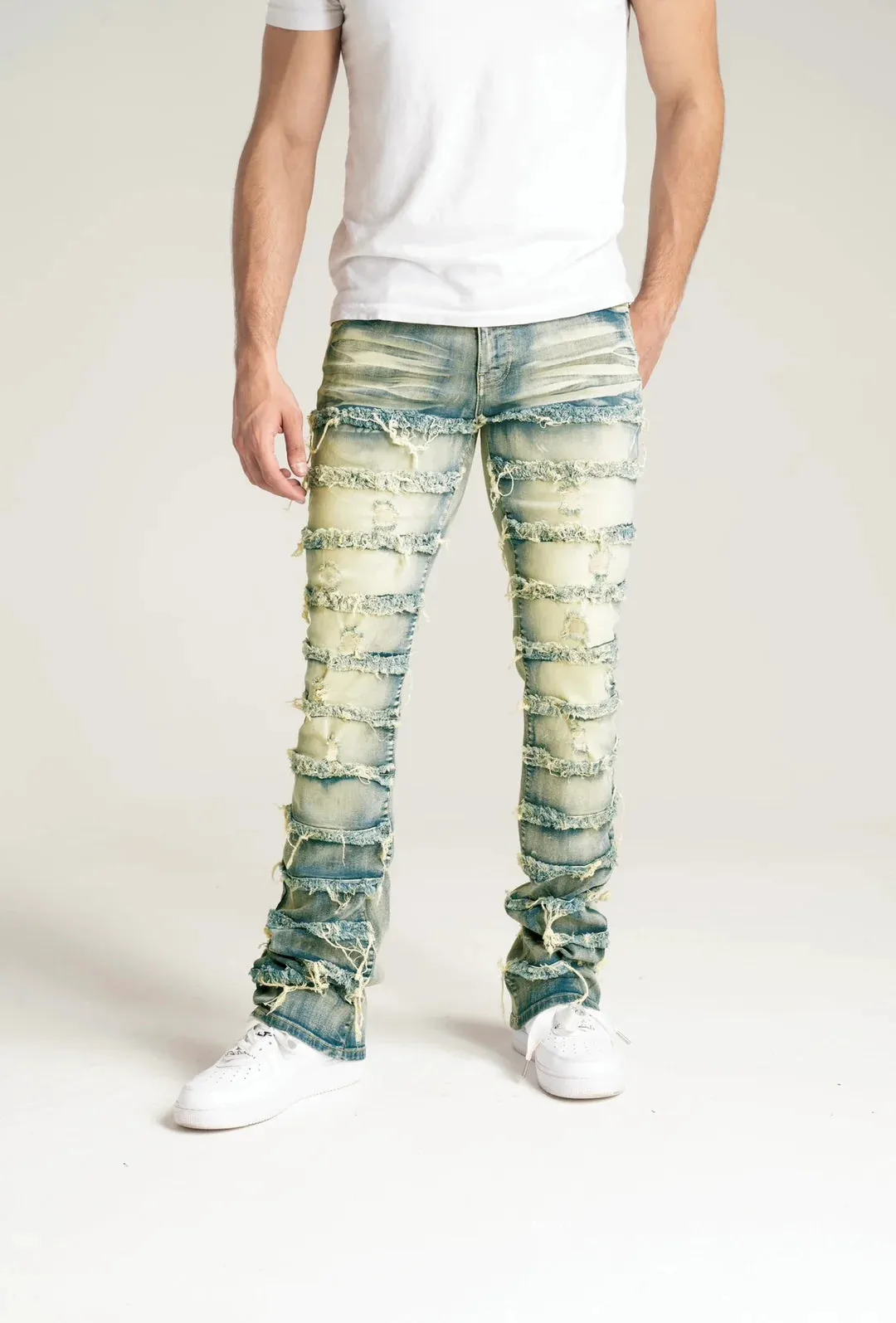 Stretch Stack Denim (M)