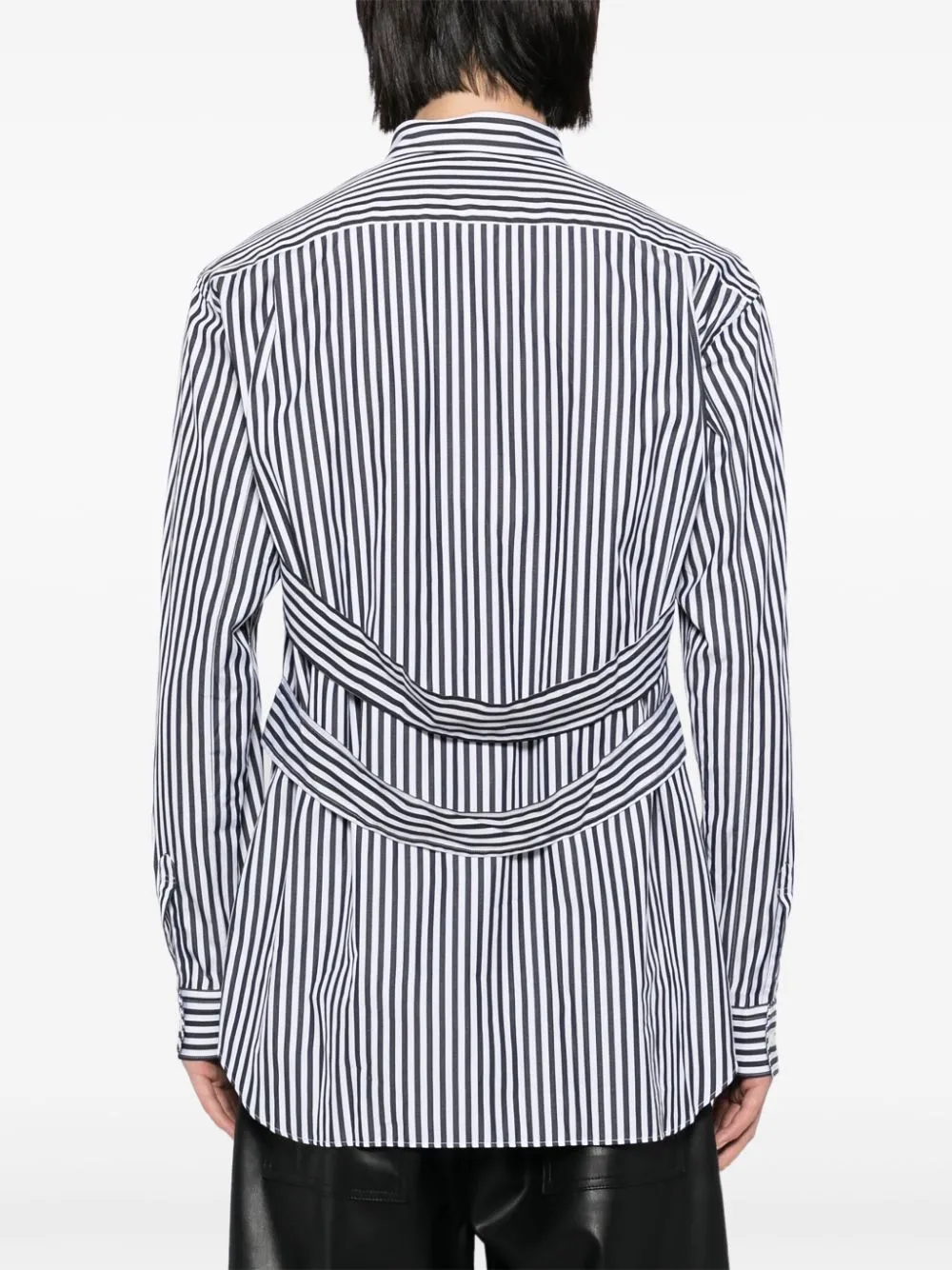 Striped Shirt With Strap