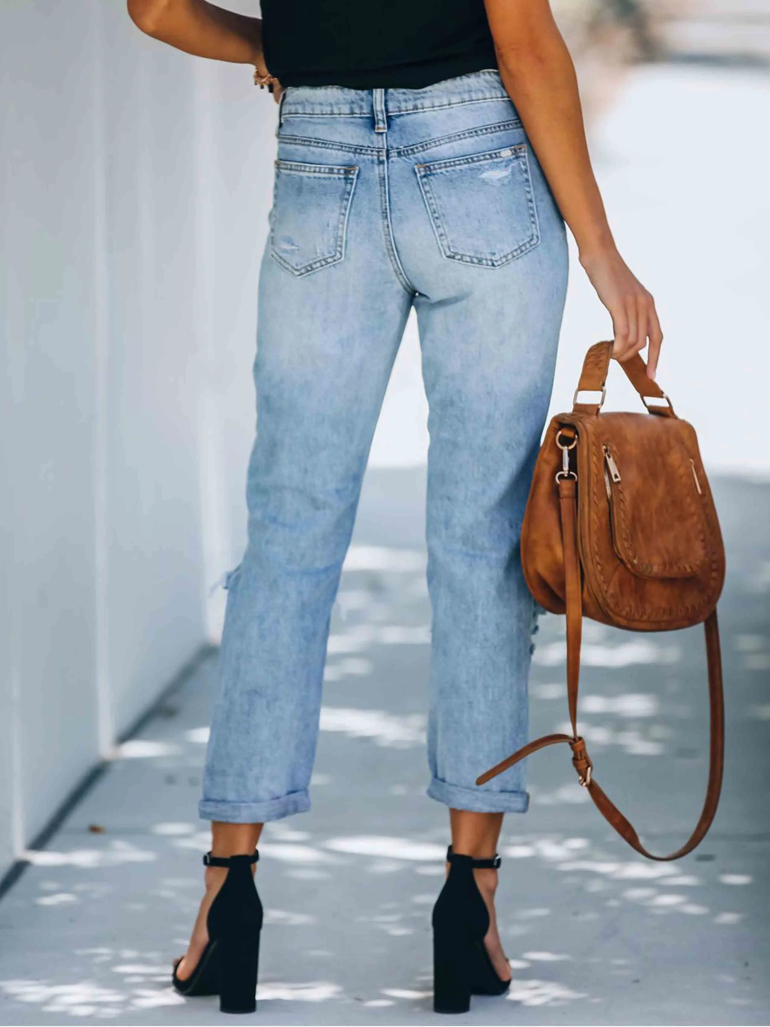 Stunncal Stretch Loose Jeans