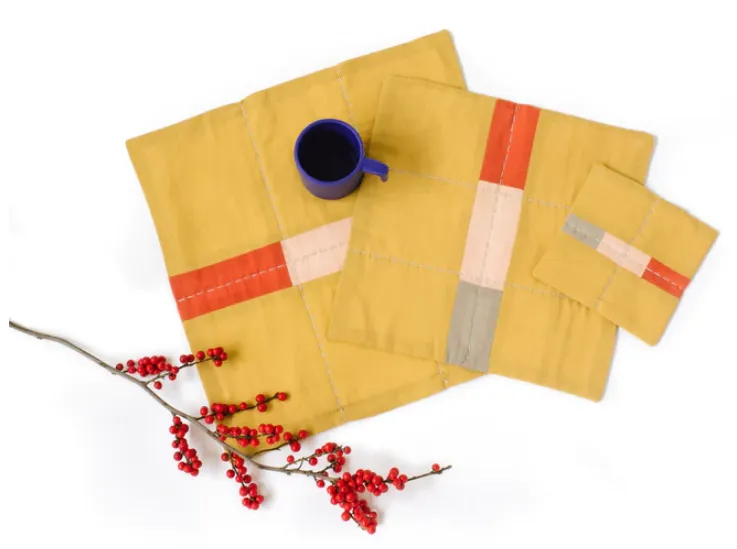 Sunrise-Sunset Tea Mats