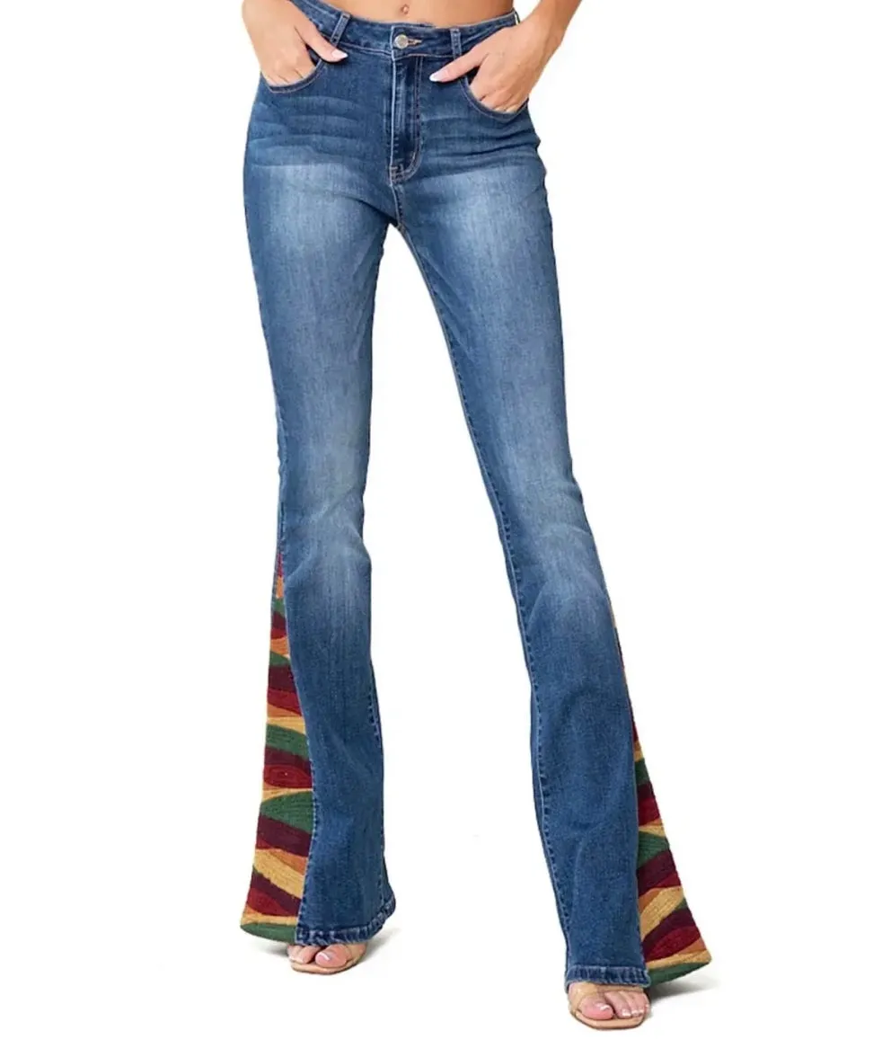 Sunset Denim Flare Jeans