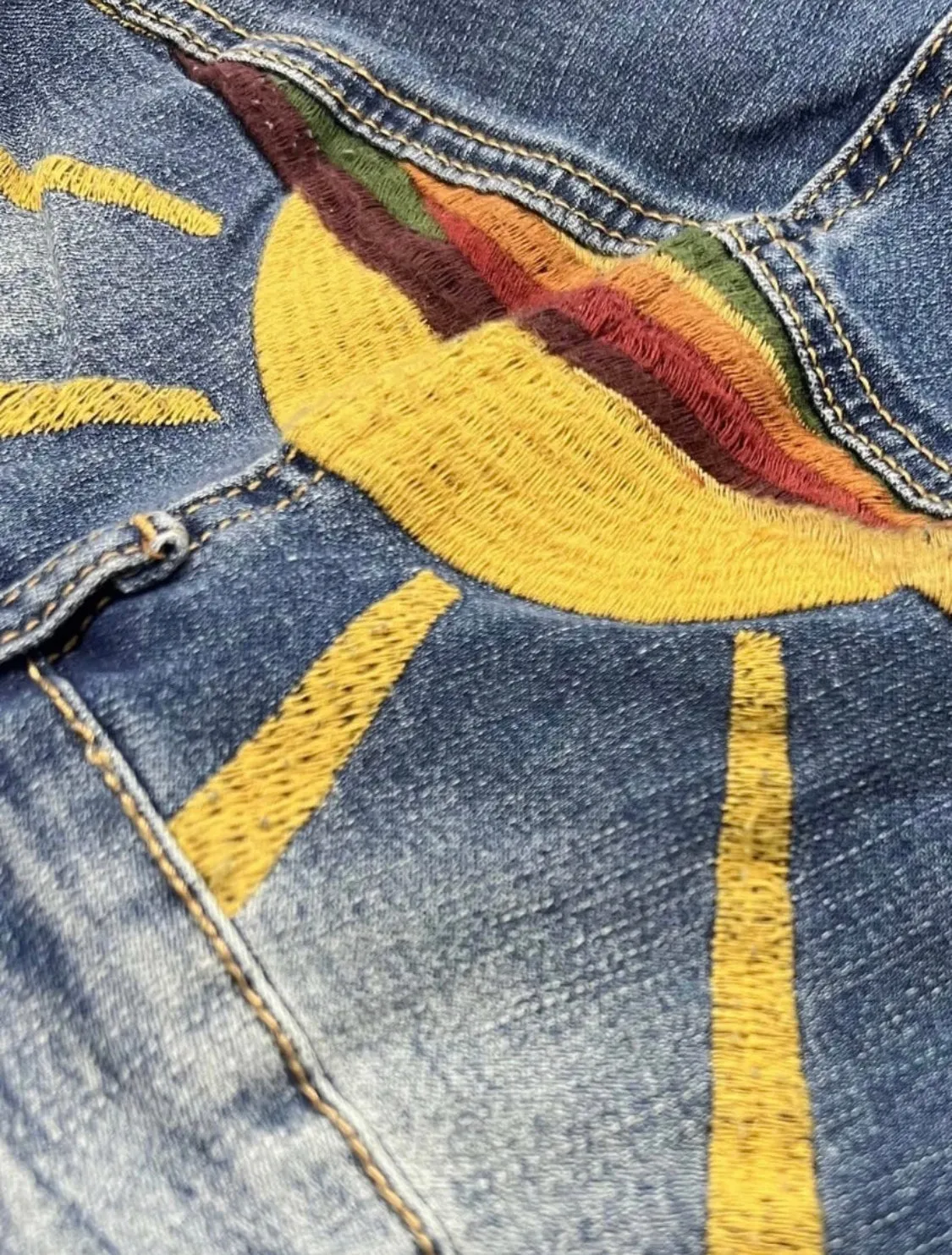 Sunset Denim Flare Jeans