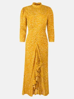 Terra Bloom Ruched Dress