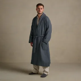 The Dream Cotton Robe - Ink