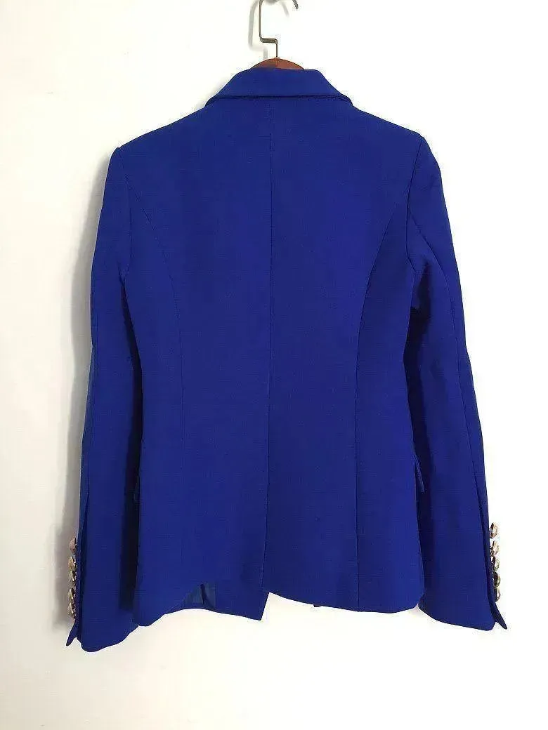 The Inspiration Double-Breasted Blazer Women - Formal-Business - Plain-Solid
