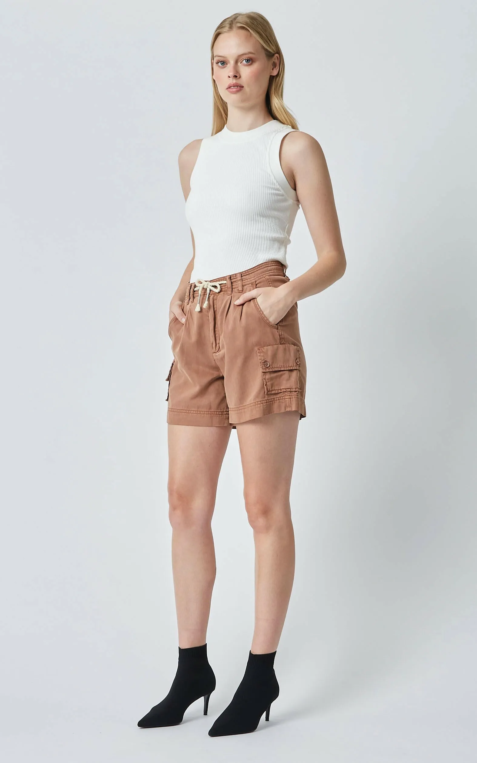 Tomcat Copper Tan Tencel Shorts