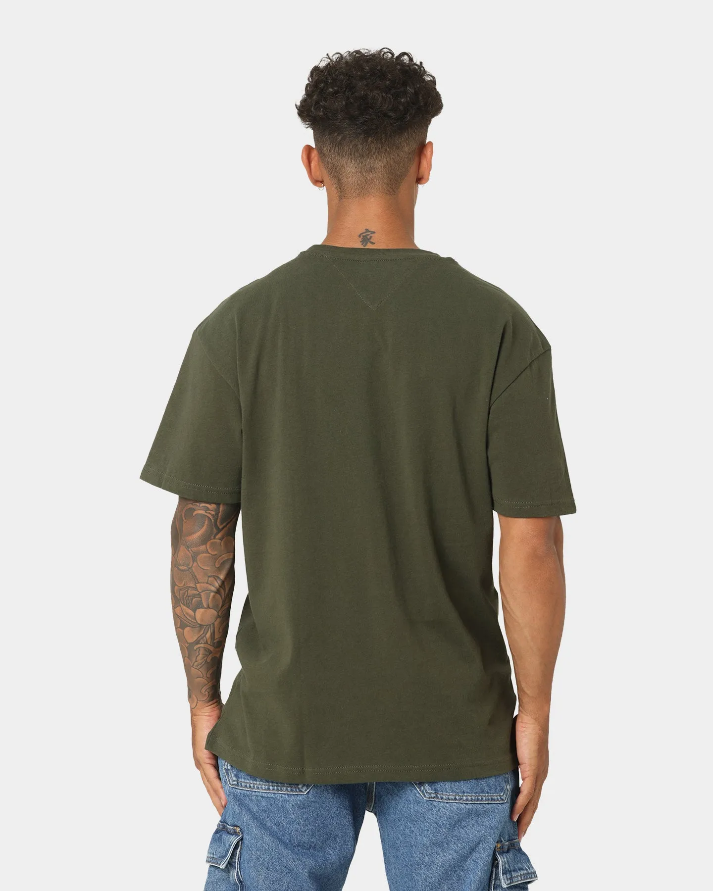 Tommy Jeans Tiny Circle T-Shirt Dark Olive