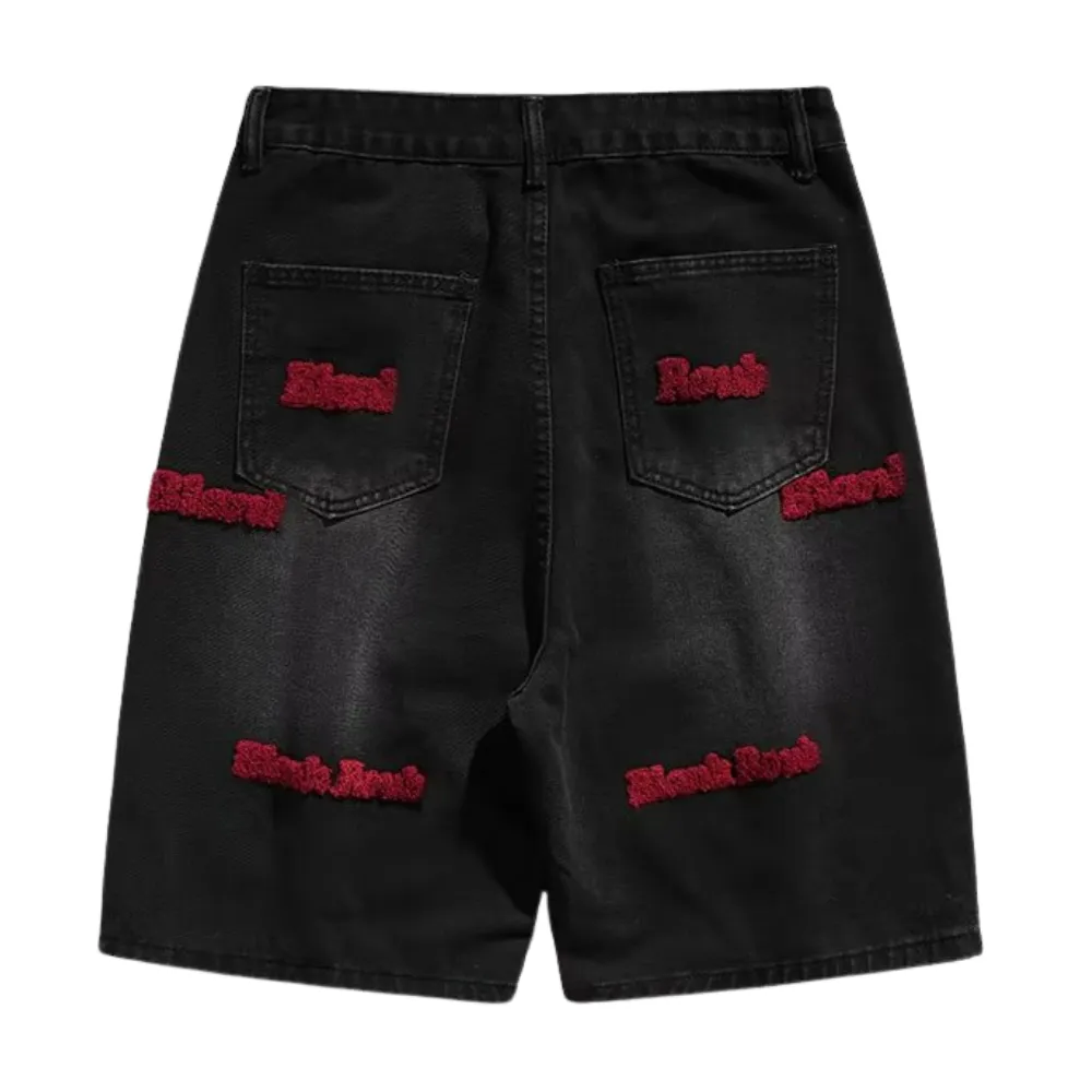 Towel Embroidered Monogram Shorts