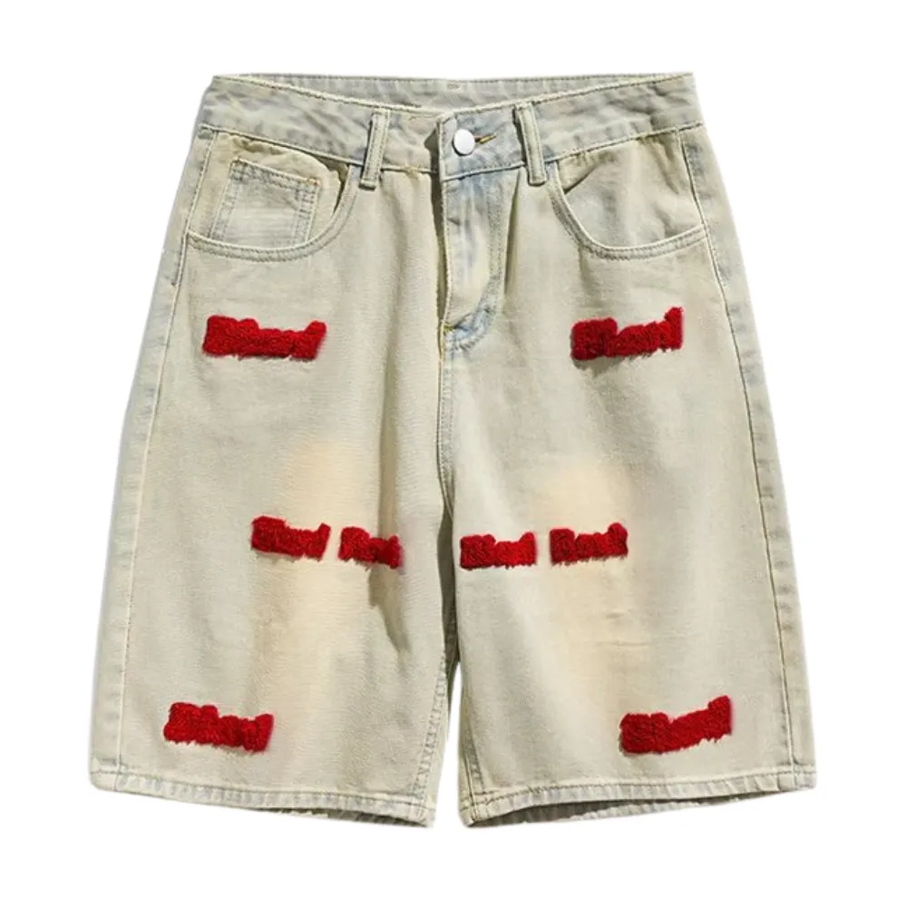 Towel Embroidered Monogram Shorts