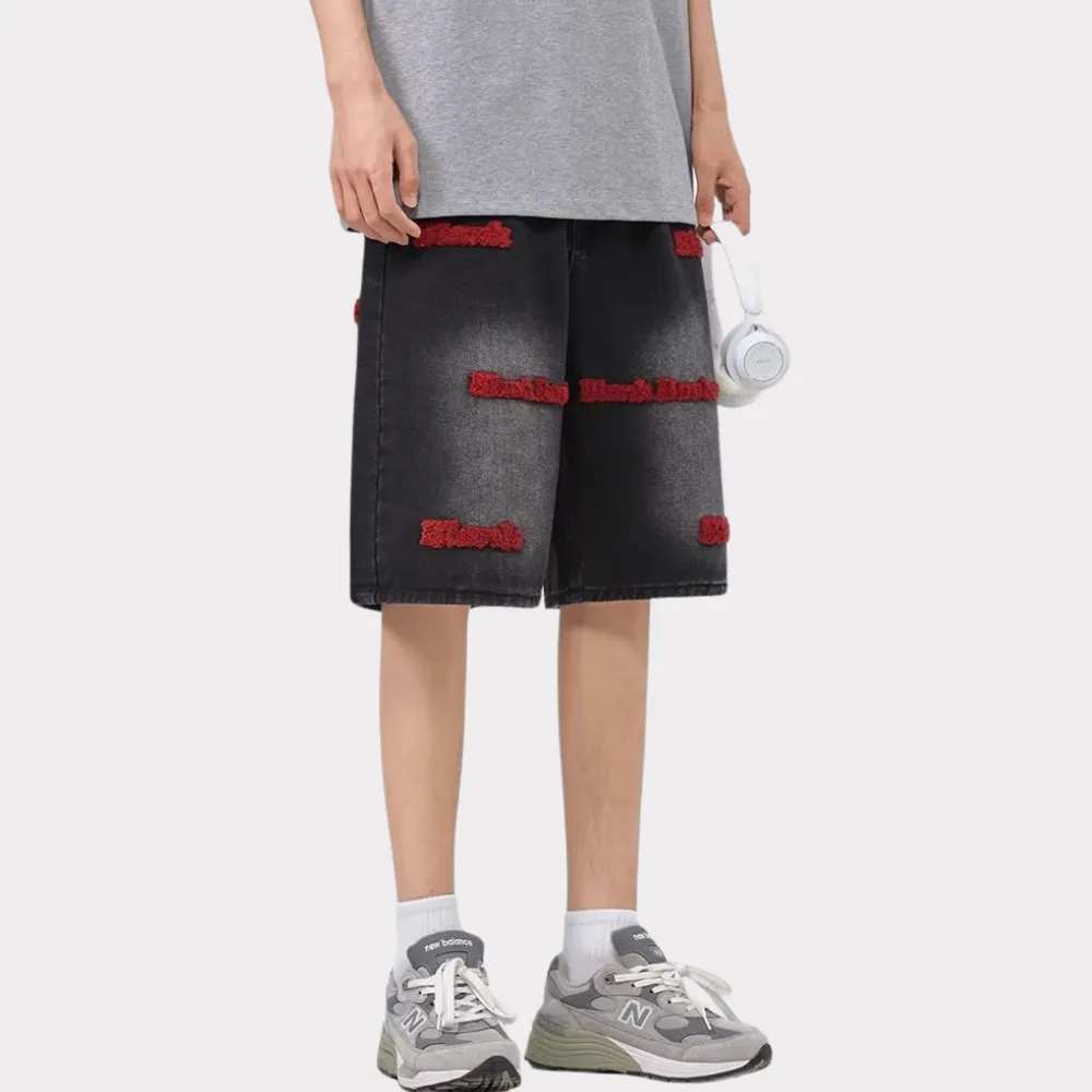 Towel Embroidered Monogram Shorts