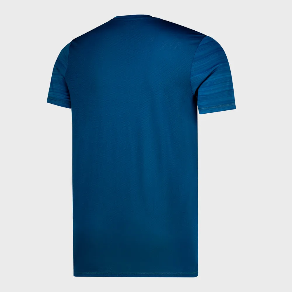 Umbro Mens Pro Training Marl Poly Tee Blue _ 182178 _ Blue