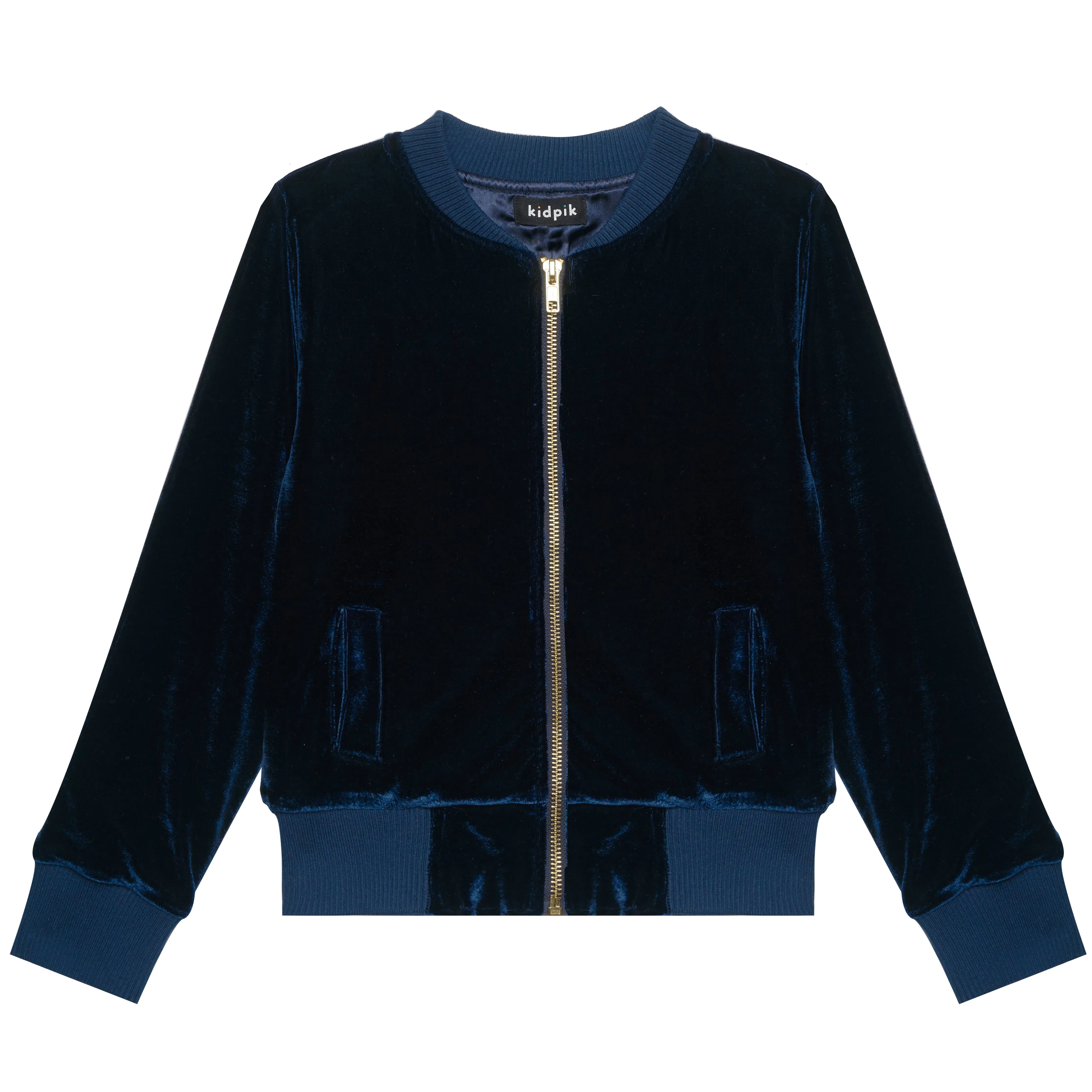 Velour Baseball Jacket
