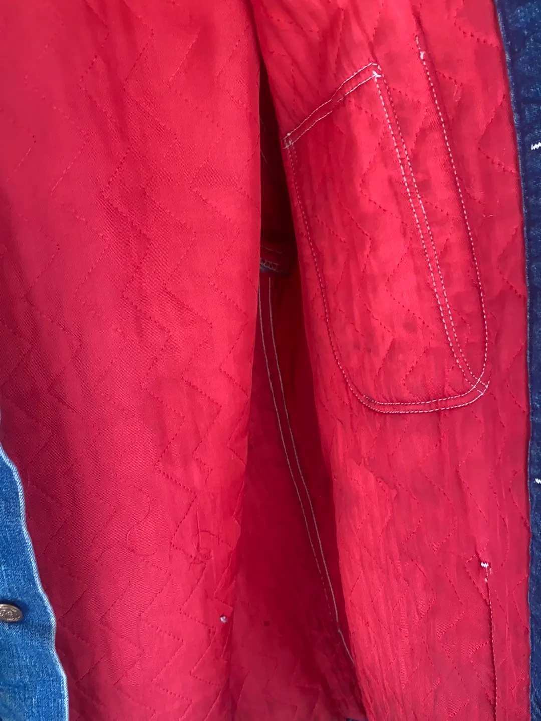 Vintage Madewell Quilt Lined Chore Coat