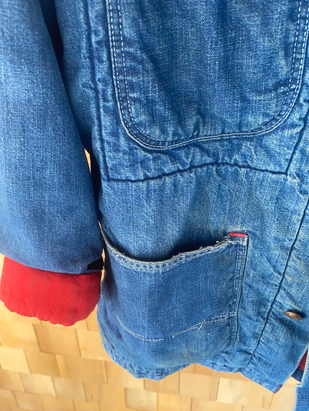 Vintage Madewell Quilt Lined Chore Coat