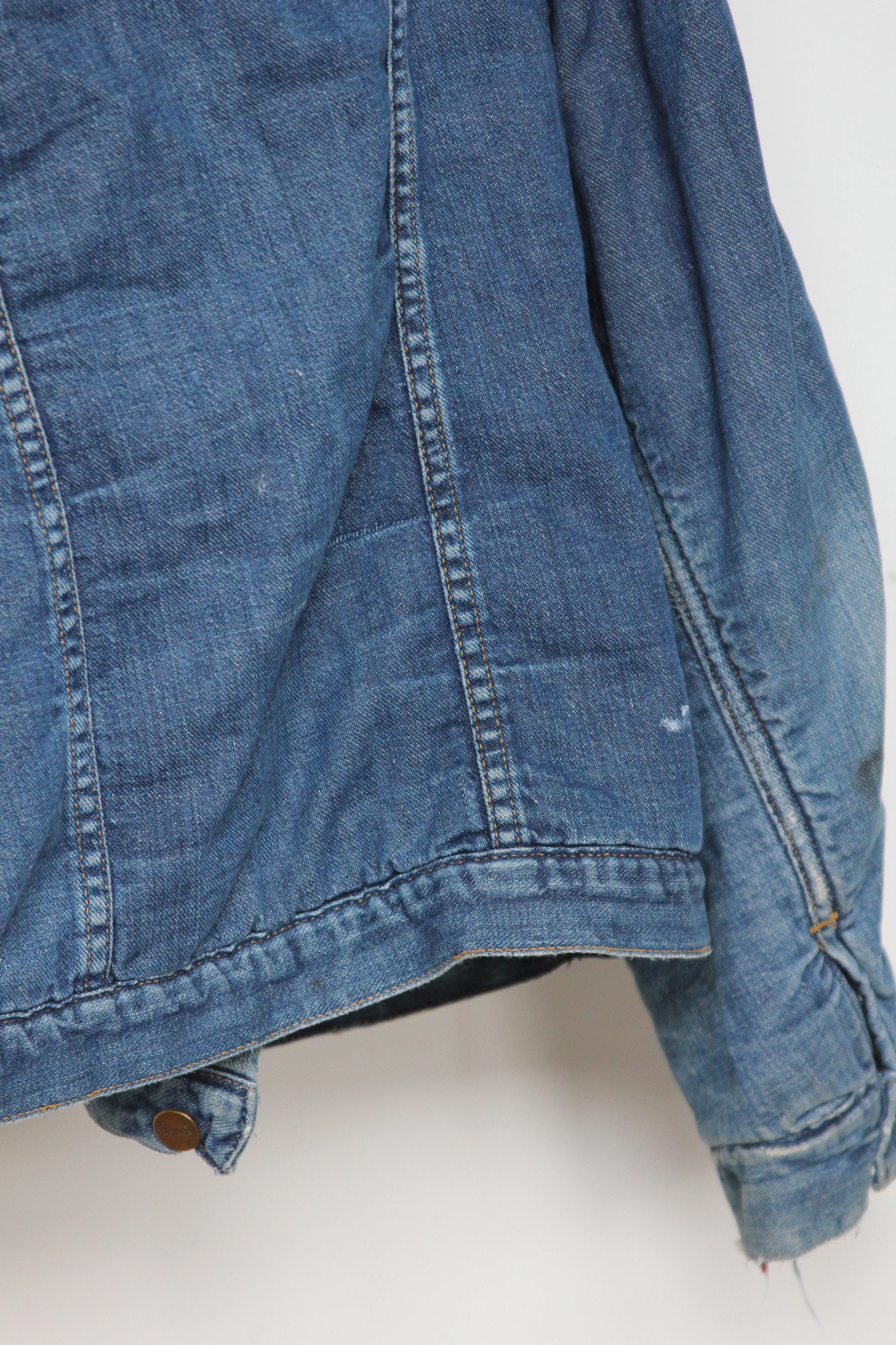 Vintage Wrangler Blanket Lined Chore Coat