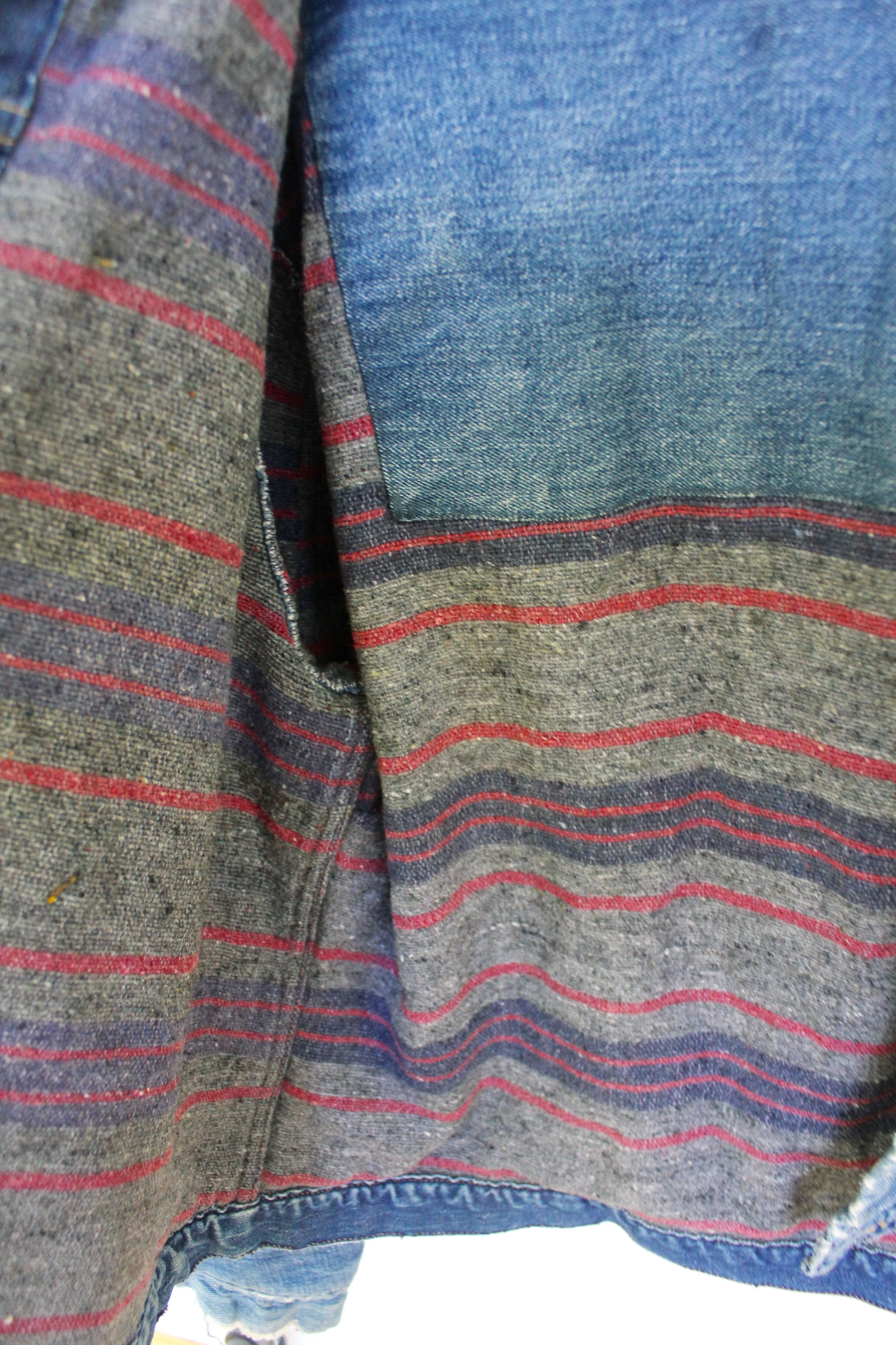 Vintage Wrangler Blanket Lined Chore Coat