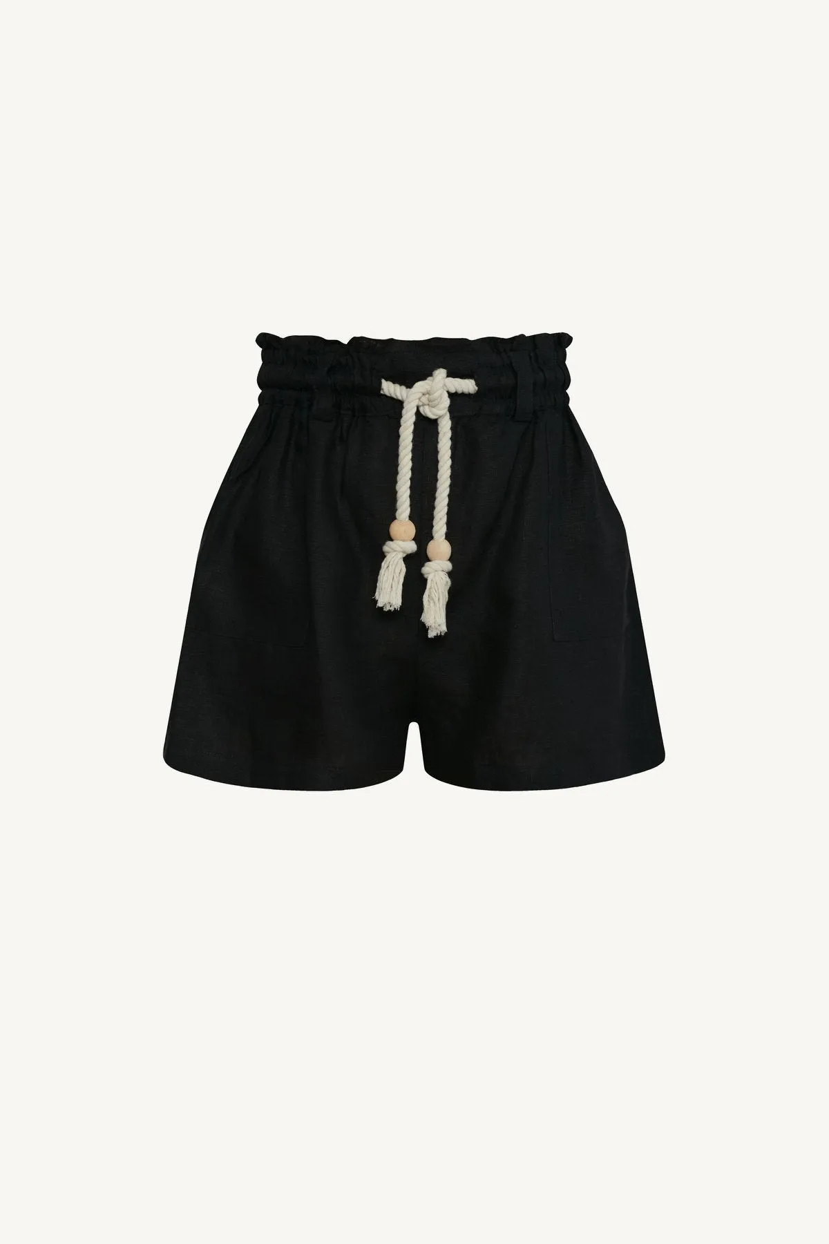VITAMIN A The Avery Drawstring Linen Short