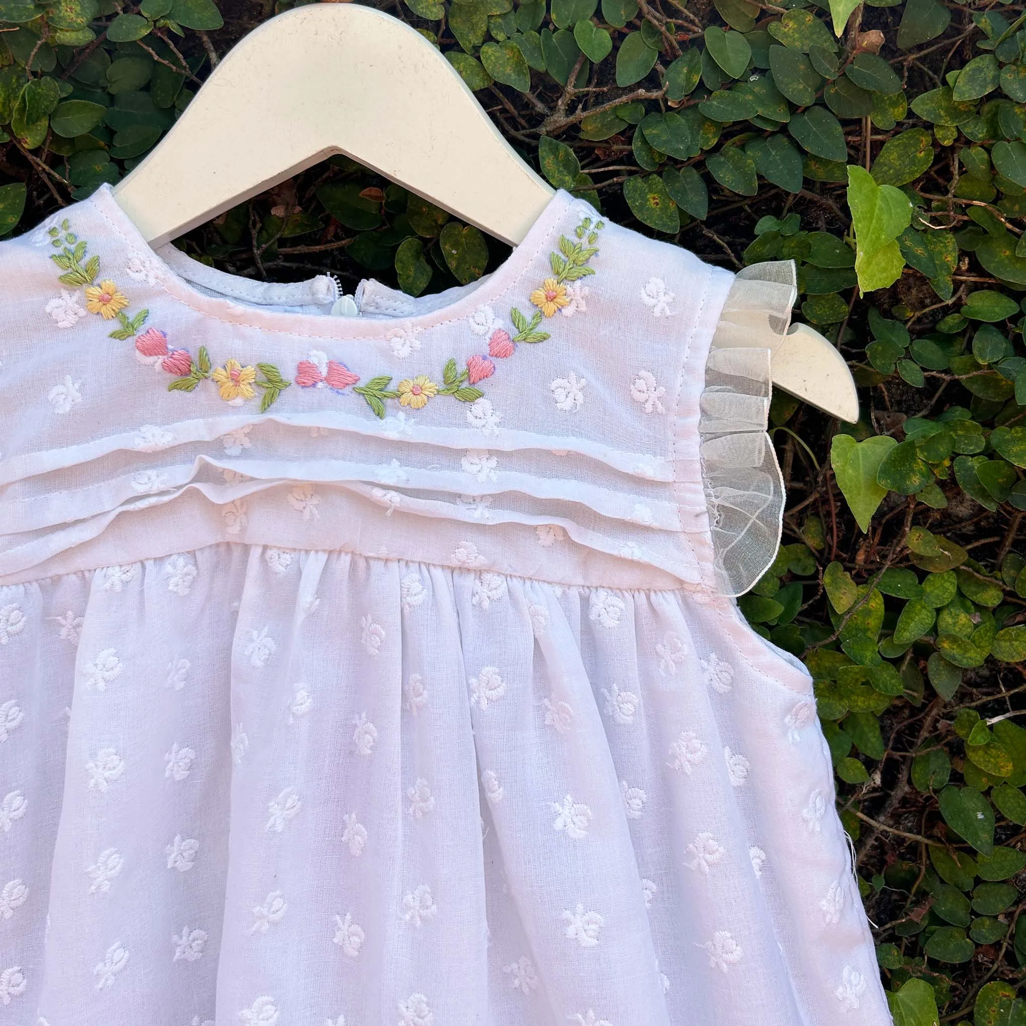 Whimsical Blooms: Darling's Embroidered Elegance