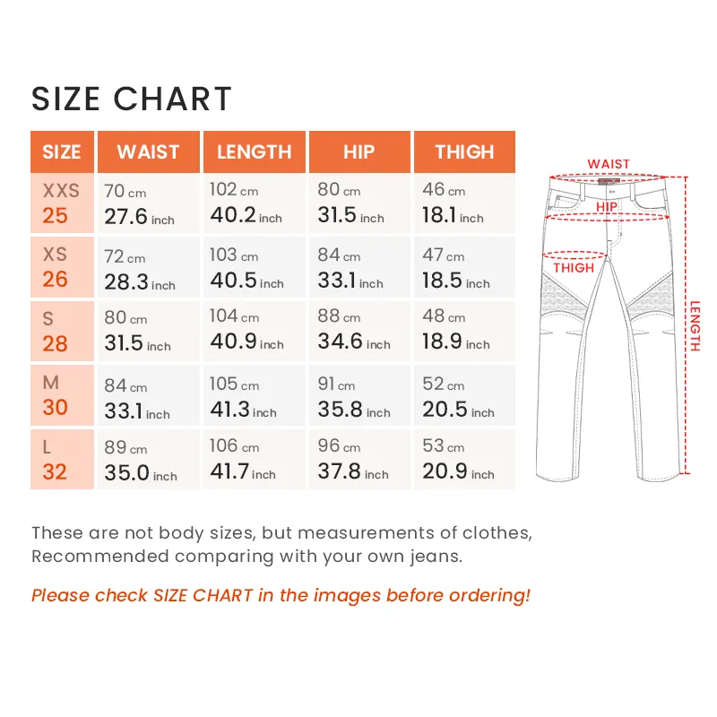 Women Motorcycle K-2 Stretch Denim Riding Jeans