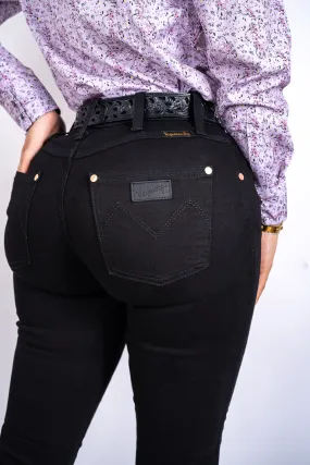 WOMEN PRO-RODEO DENIM JEANS BLACK