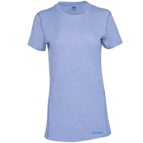 Women's Clima-Tek Tee - Ashley Blue Heather