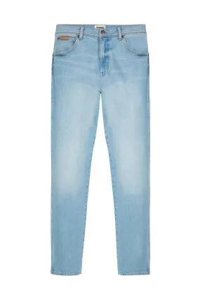 Wrangler Texas Slim Clear Blue Stretch Jeans