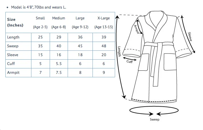 Youth Microfleece Super Soft Robe